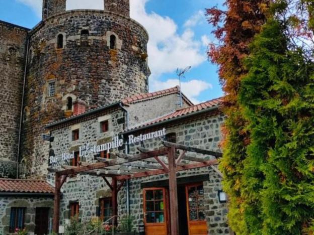 L'Estampille Hotel Saint-Vidal Buitenkant foto