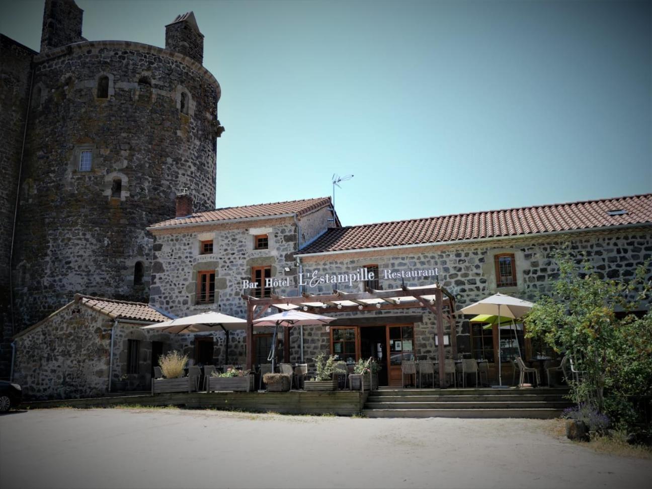 L'Estampille Hotel Saint-Vidal Buitenkant foto